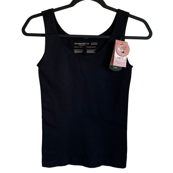 Shapermint Essentials NWT All Day Every Day Tank Cami Black Sz L #62008 Shaping - Picture 1 of 10